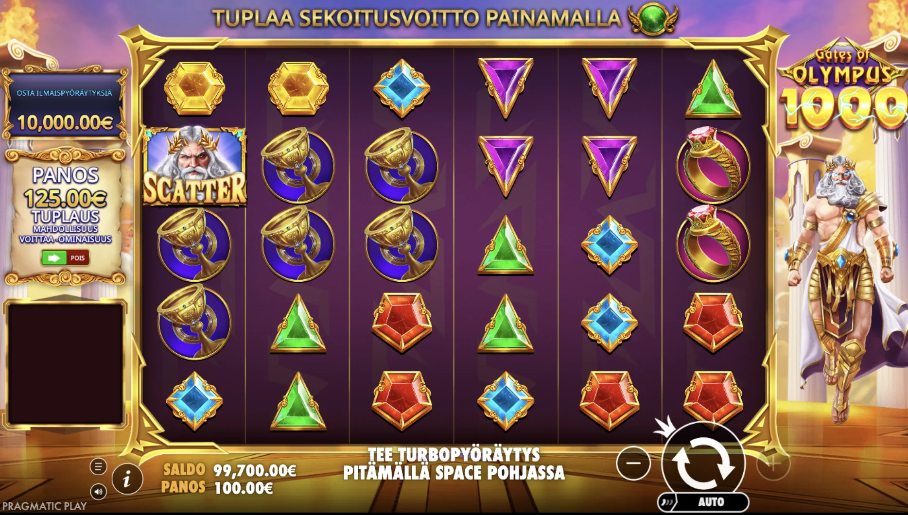 Einsatzbestimmung bei hoher Volatilität